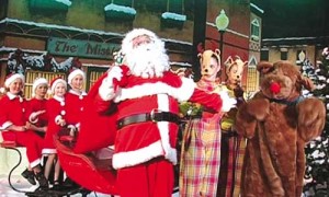 Scene from The Wizard of Oz Christmas Show DVD