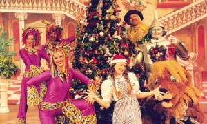 Scene from The Wizard of Oz Christmas Show DVD